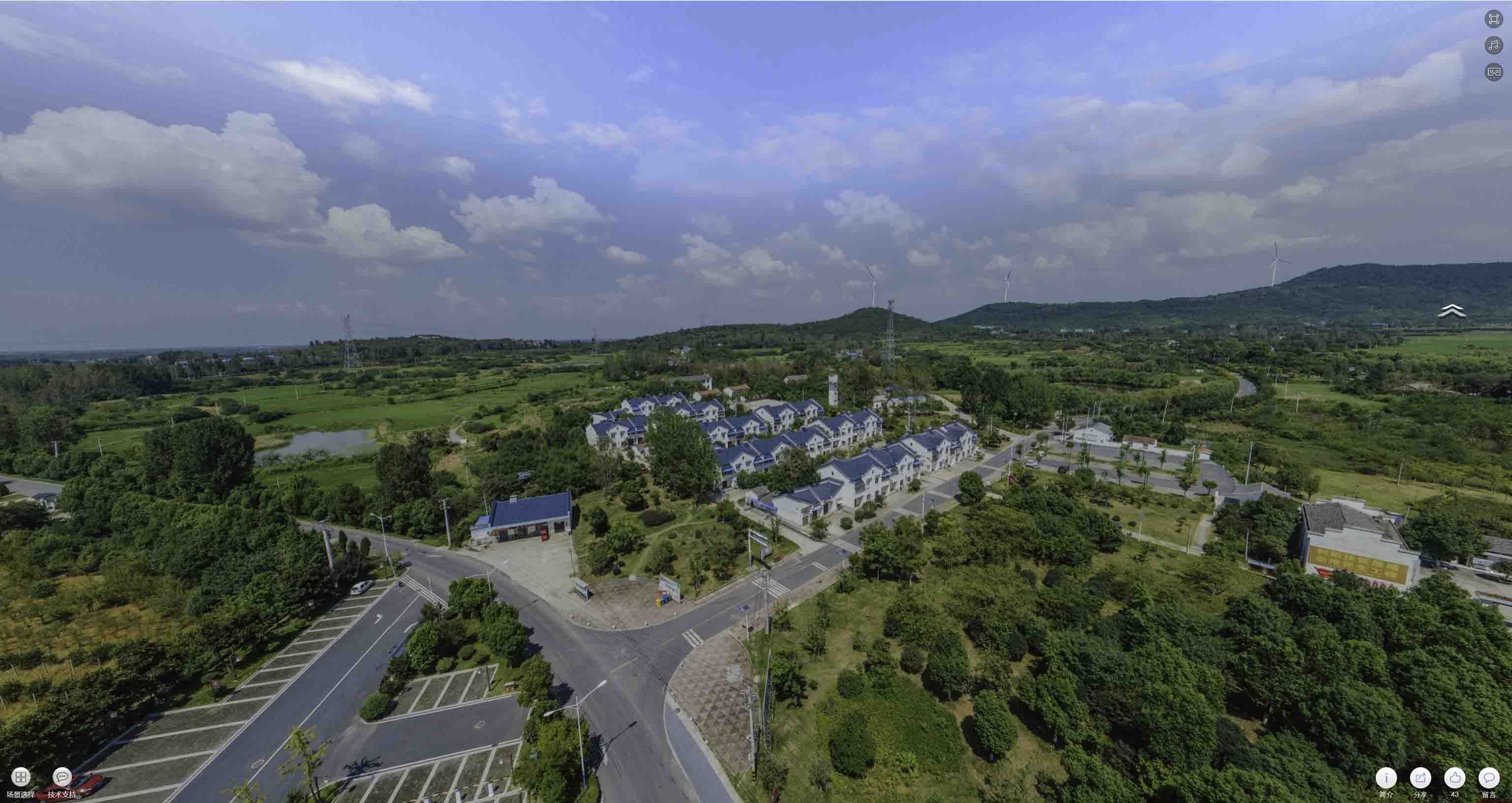 广陵360全景拍摄：记录生活每一刻的完整视角——在手绘地图中的创意应用